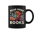 Christmas Teacher Shirt Read More Books Women Graphic Print Coffee Mug