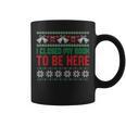 I Closed My Book To Be Here Graphic Print Coffee Mug I Closed My Book To Be Here Graphic Print Coffee Mug