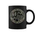 Coffee & Books & Trees & Mountains Graphic Print Coffee Mug