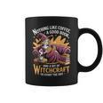 Coffee Book Witchcraft Witch Witches Bookish Reader Reading Graphic Print Coffee Mug