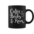 Coffee Books & Rain Shirt Graphic Print Coffee Mug