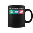 Coffee Books And Westie Dog For Men Women Kids Graphic Print Coffee Mug