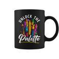 Coloring Book Lover Childrens Book Drawing Coloring Color Graphic Print Coffee Mug
