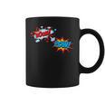 Comic Book POW Shirt BOOM Retro Superhero Costume Graphic Print Coffee Mug Comic Book POW Shirt BOOM Retro Superhero Costume Graphic Print Coffee Mug
