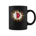 Comic Book Style Monogram Letter D For Boys Girls Women Men Graphic Print Coffee Mug Comic Book Style Monogram Letter D For Boys Girls Women Men Graphic Print Coffee Mug