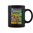 Comic Reader Comic Book Merch Vintage Reading Comic Books Graphic Print Coffee Mug