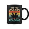 All The Cool Kids Are Reading Retro Book Lovers Reader Nerd Graphic Print Coffee Mug All The Cool Kids Are Reading Retro Book Lovers Reader Nerd Graphic Print Coffee Mug