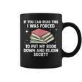 Cool Librarian Art For Men Women Novel Book Nerd Library Graphic Print Coffee Mug