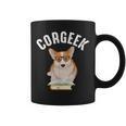 Corgee Lovers Corgeek Book Lovers Graphic Print Coffee Mug