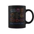 Cozy Bookish Fall Vibes Pumpkin Latte Books Autumn Reading Graphic Print Coffee Mug