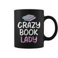 Crazy Book Lady Book Lover Graphic Print Coffee Mug Crazy Book Lady Book Lover Graphic Print Coffee Mug