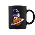 Cute Astronaut Read A Book Graphic Print Coffee Mug