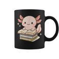 Cute Axolotl Reading Books Shirt Kawaii Axolotl Lover Graphic Print Coffee Mug Cute Axolotl Reading Books Shirt Kawaii Axolotl Lover Graphic Print Coffee Mug