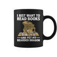 Cute Bearded Dragon For Men Women Zoology Reptile Book Lover Graphic Print Coffee Mug Cute Bearded Dragon For Men Women Zoology Reptile Book Lover Graphic Print Coffee Mug