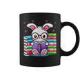 Cute Bunny Reader Rabbit Book Lover Reading Graphic Print Coffee Mug