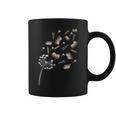 Cute Dandelion Books And School Tools Flower Graphic Print Coffee Mug
