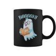 Cute Ghost Book Reading Halloween Teacher Top Men Women Kids Graphic Print Coffee Mug