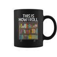 Cute Library Art For Men Women Book Reader School Librarian Graphic Print Coffee Mug