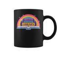 Cute Reading Book Lover Support Your Local Library Rainbow Graphic Print Coffee Mug