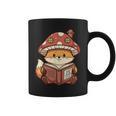 Cute Shiba Inu Mushroom Hat Reading Book Art Graphic Print Coffee Mug Cute Shiba Inu Mushroom Hat Reading Book Art Graphic Print Coffee Mug