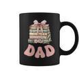Dad Book First Chapter Birthday Family Matching Party Graphic Print Coffee Mug