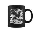 Dark Academia Fantasy Dragon Book Lover Bookish Goblincore Graphic Print Coffee Mug