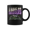 Dark Romance Shirt Women Smutt Book Merch I Have No Triggers Graphic Print Coffee Mug Dark Romance Shirt Women Smutt Book Merch I Have No Triggers Graphic Print Coffee Mug