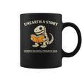 Dinosaur Books Readers Summer Reading 2026 Unearth a Story Graphic Print Coffee Mug Dinosaur Books Readers Summer Reading 2026 Unearth a Story Graphic Print Coffee Mug
