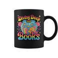 Diving Deep Into Books Oceanic Imagination Graphic Print Coffee Mug