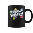 DOAWK Colorful Team Wimpy Sticker Collage Book Series Graphic Print Coffee Mug DOAWK Colorful Team Wimpy Sticker Collage Book Series Graphic Print Coffee Mug