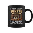 I Don't Always Write Sometimes I Eat And Sleep Book Author Graphic Print Coffee Mug I Don't Always Write Sometimes I Eat And Sleep Book Author Graphic Print Coffee Mug