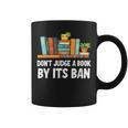 Don't Judge A Book By Its Ban Graphic Print Coffee Mug