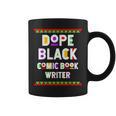 Dope Comic Book Writer African American Job Proud Graphic Print Coffee Mug