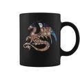 Dragon Silhouette Books Librarian Bookworm Women Men Kids Graphic Print Coffee Mug