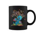 Dragon With Tree Books Cute Dragon Read Books Graphic Print Coffee Mug Dragon With Tree Books Cute Dragon Read Books Graphic Print Coffee Mug