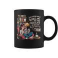In My Dream World Books Are Free Chocolate Is Healthy Graphic Print Coffee Mug