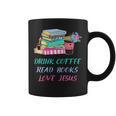 Drink Coffee Read Books Love Jesus Christian Religious God Graphic Print Coffee Mug Drink Coffee Read Books Love Jesus Christian Religious God Graphic Print Coffee Mug