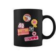 Dungeon Crawler Carl Colorful Sticker Collage LitRPG Book Graphic Print Coffee Mug
