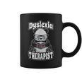 Dyslexia Therapist Teacher Dyslexic Therapy Panda Book Heart Graphic Print Coffee Mug Dyslexia Therapist Teacher Dyslexic Therapy Panda Book Heart Graphic Print Coffee Mug