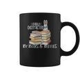 Easily Distracted By Books And Bunnies Graphic Print Coffee Mug