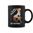 Easily-Distracted By Books Pin-Up Girl Sexy Anime Retro Art Graphic Print Coffee Mug