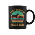 Easily Distracted By Dholes & Books Retro Wild Dogs Lover Graphic Print Coffee Mug Easily Distracted By Dholes & Books Retro Wild Dogs Lover Graphic Print Coffee Mug
