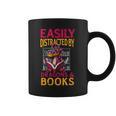 Easily Distracted By Dragons And Books Booknerd Dragon Lover Graphic Print Coffee Mug Easily Distracted By Dragons And Books Booknerd Dragon Lover Graphic Print Coffee Mug