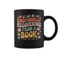 Emotionally Recovering From A Book Reading Graphic Print Coffee Mug Emotionally Recovering From A Book Reading Graphic Print Coffee Mug