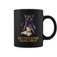 DO YOU EVEN READ BRO Cat Lover's Reading Books Graphic Print Coffee Mug