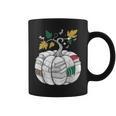 Fall Bookshelf Pumpkin Autumn Reading Graphic Print Coffee Mug