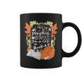 I Fall For Pumpkins Bonfires S'Mores Books Halloween Reader Graphic Print Coffee Mug
