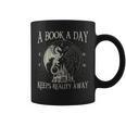 Fantasy Book Club Dragon Reader Book A Day Keep Reality Away Graphic Print Coffee Mug