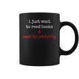 Feminist Book Lover Read Books Smash The Patriarchy Graphic Print Coffee Mug