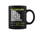 Fill In The Blanks Answers Sox Fork Pants Pulse Books Random Graphic Print Coffee Mug